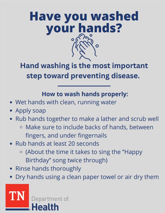 Hand Washing Flyer