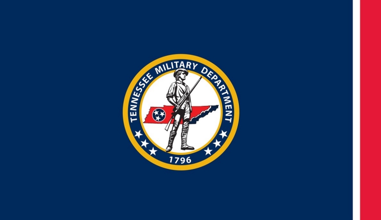 The Tennessee Military Department Flag