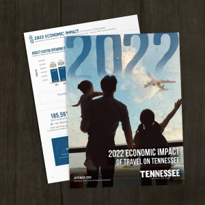 2022 Economic Impact of Travel in Tennessee graphic